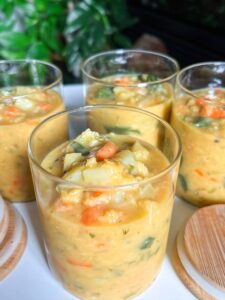 Vegan Red Lentil Soup Meal Prep