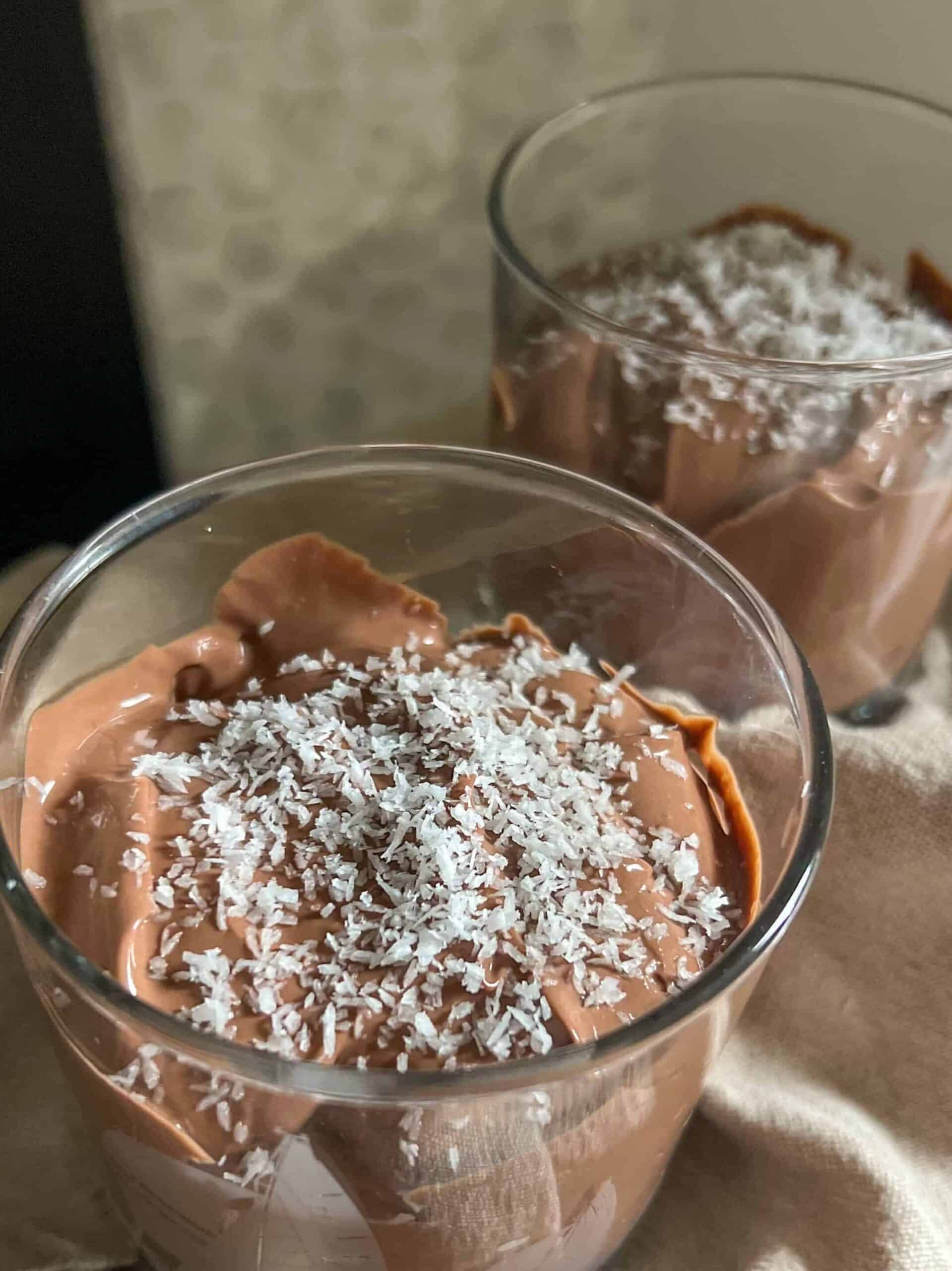 vegan chocolate mousse
