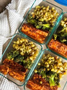 Maple Glazed Tofu Meal Prep