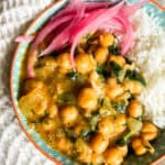 Creamy Miso Chickpeas with Harissa Recipe