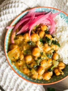 Creamy Miso Chickpeas with Harissa Recipe