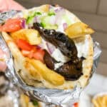 Vegan Gyros with Portobello Mushrooms