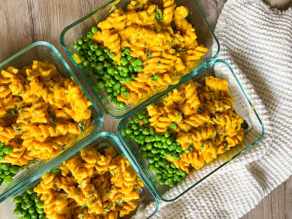 Creamy Lentil Pasta Sauce meal prep