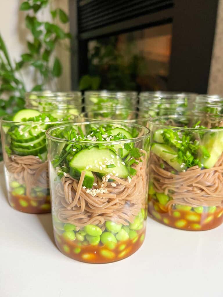 Soba Noodle Salad meal prep recipe