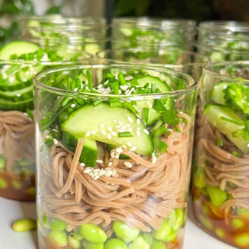Soba Noodle Salad meal prep