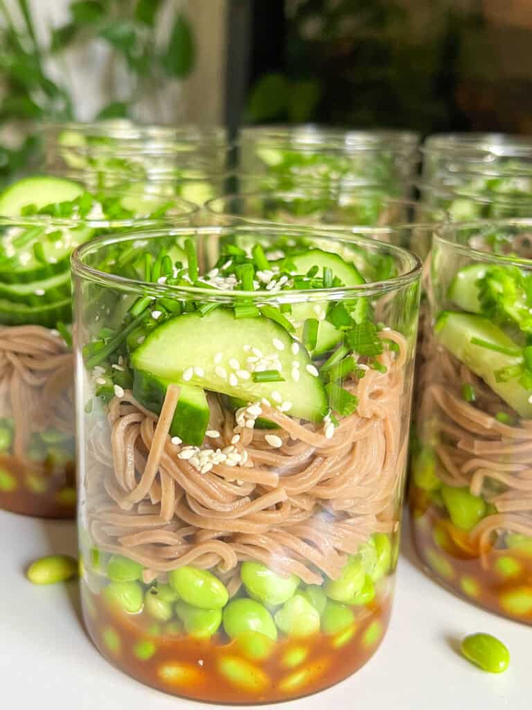 Soba Noodle Salad meal prep