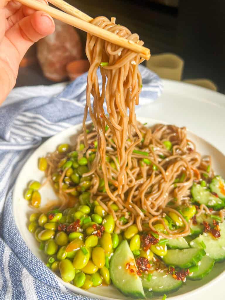 Soba Noodle Salad Vegan Recipe