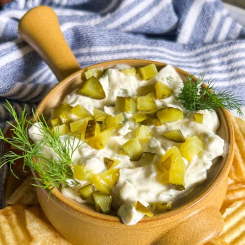 healthy dill pickle dip recipe