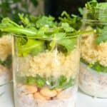 Quinoa White Bean Salad Meal Prep