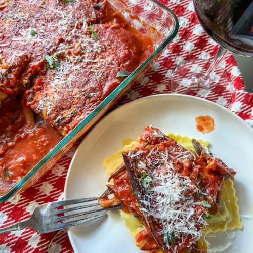 eggplant eggplant parmesan