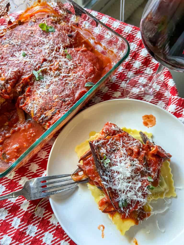eggplant eggplant parmesan