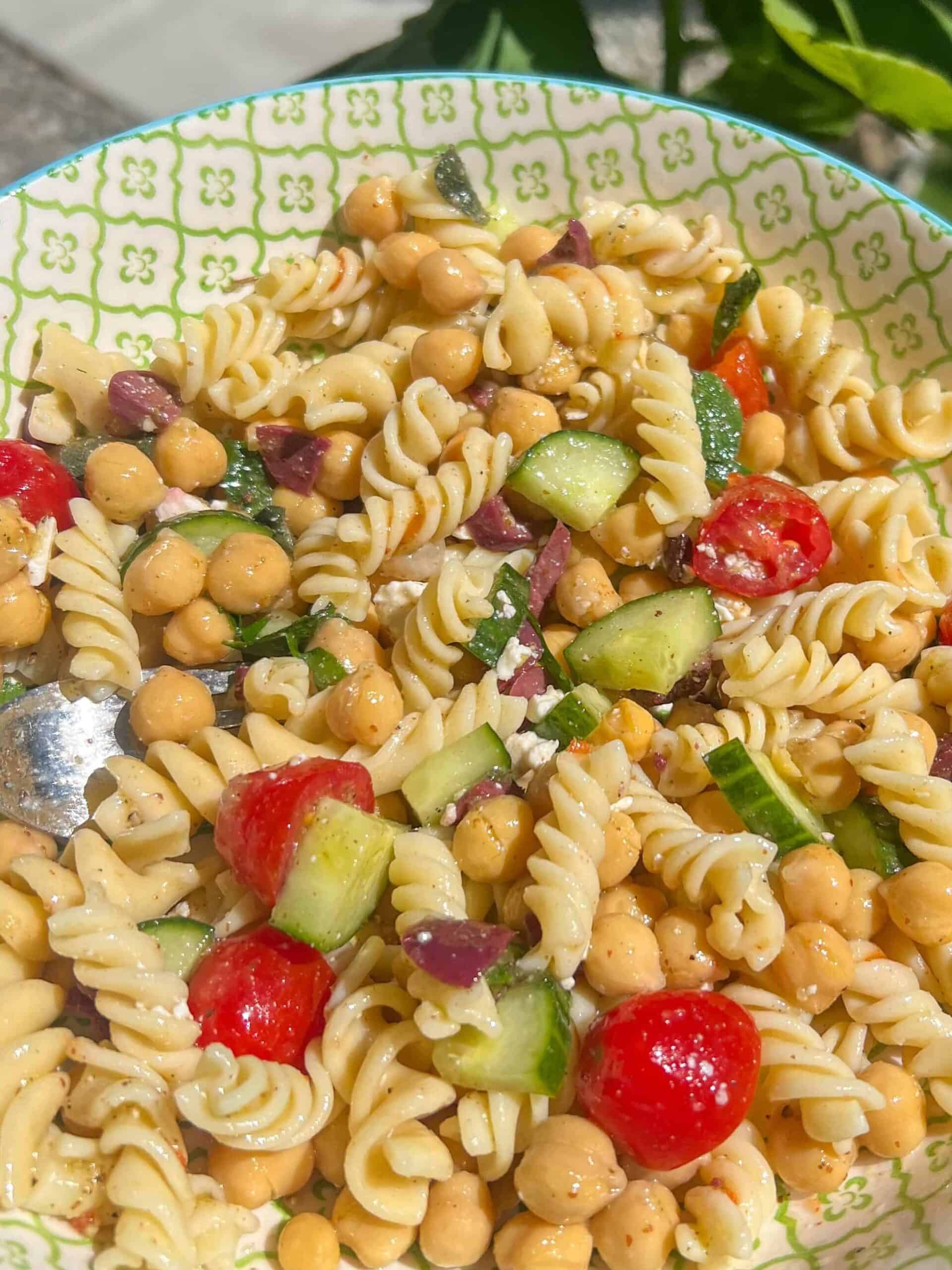 Big Greek Pasta Salad recipe