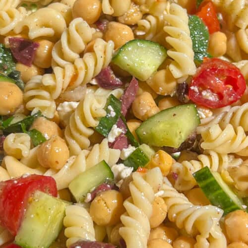 Big Greek Pasta Salad
