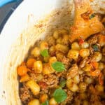 Cherry Tomato & Sun-Dried Tomato Gnocchi (with Vegetarian Sausage)