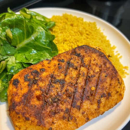Vegan Cajun Chicken (Made with Tofu)
