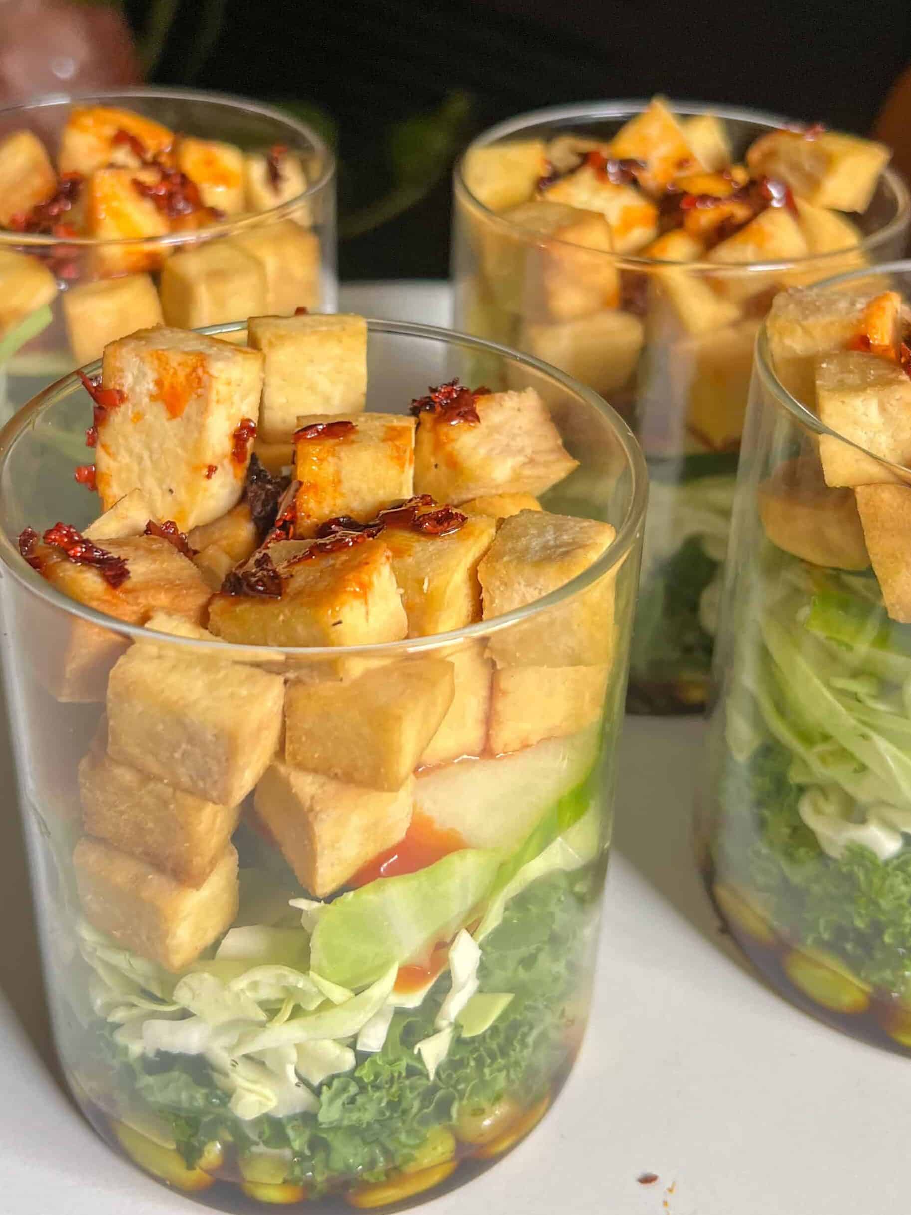 meal prep Asian-Inspired Mason Jar Salad