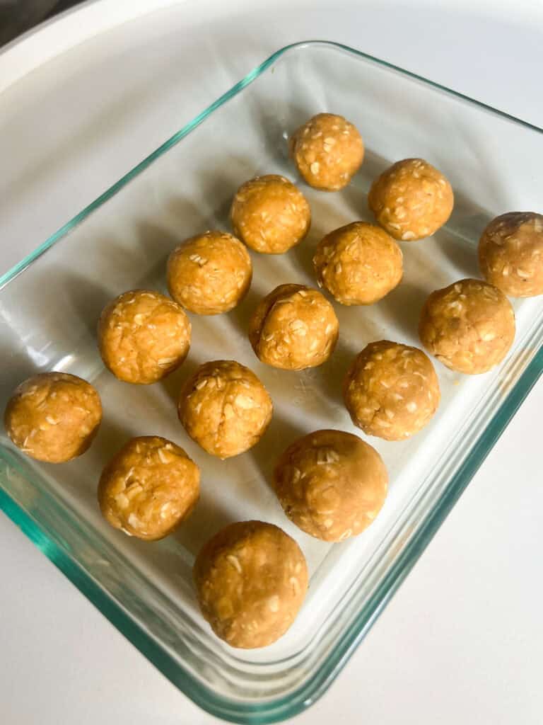Peanut Butter Protein Balls recipe with protein powder