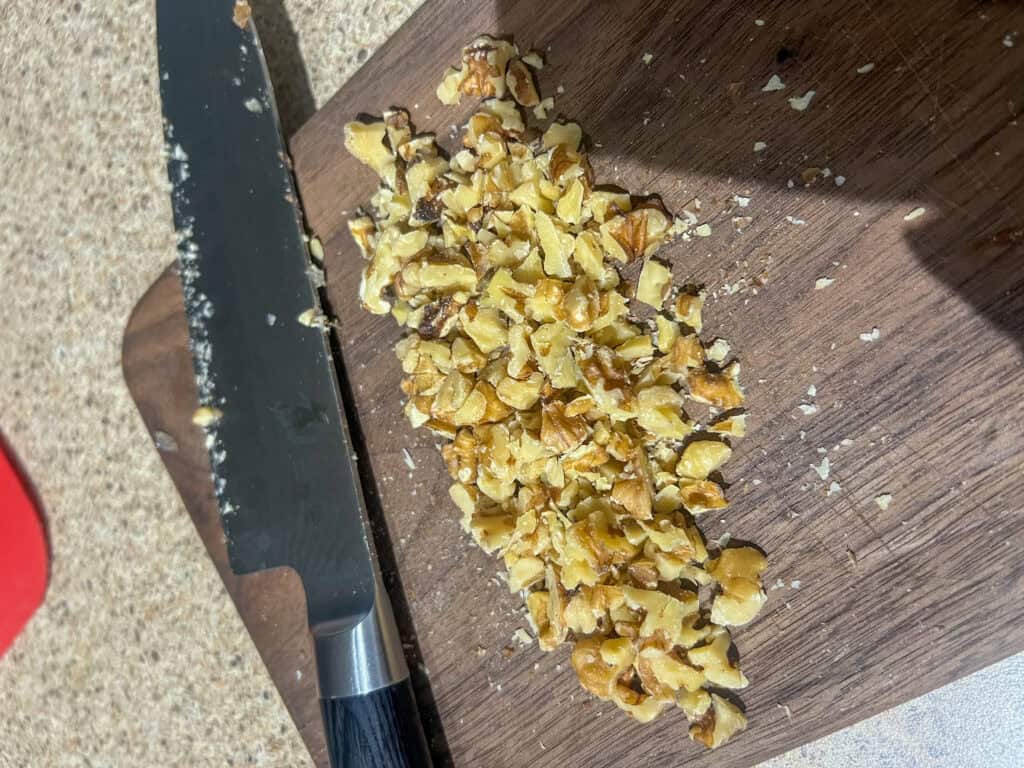 chopped walnuts