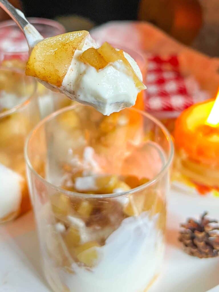 Greek Yogurt Apple Meal Prep Jars recipe