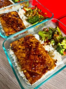 Vegan Teriyaki Tofu Meal Prep Bowls