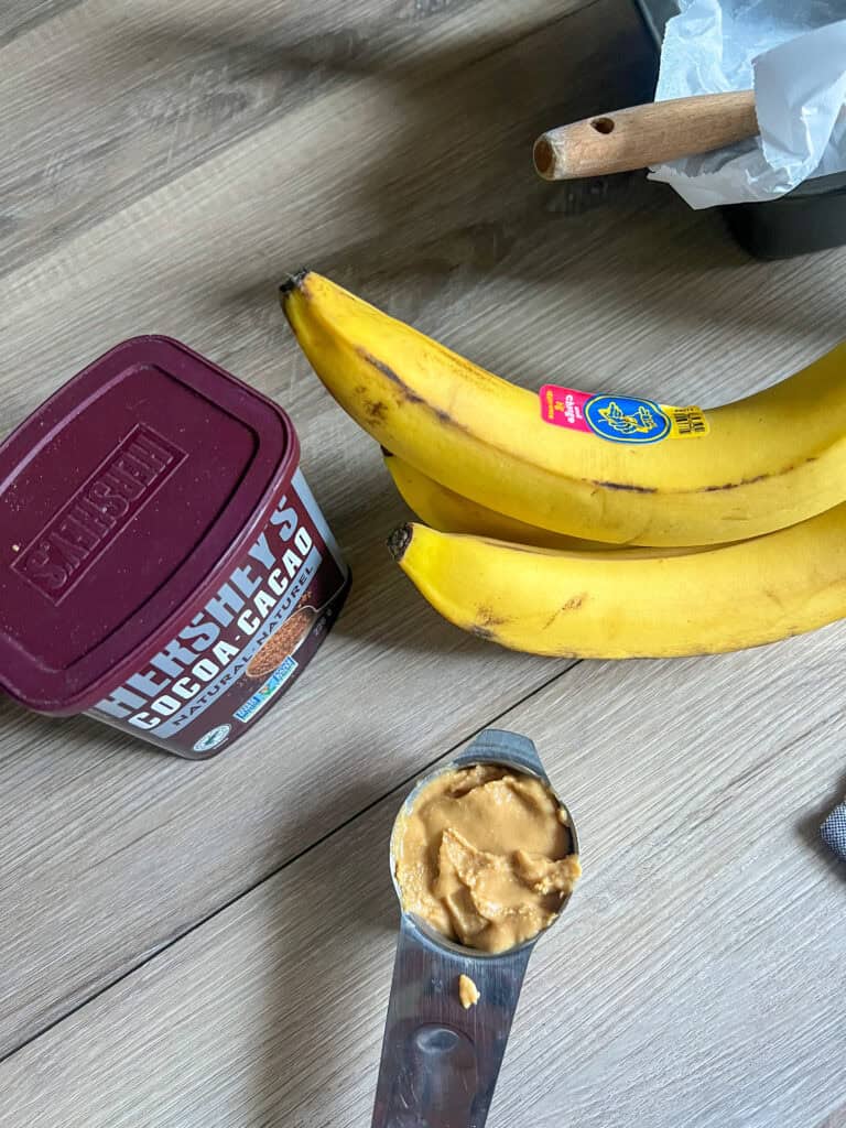 3 ingredients for healthy brownies