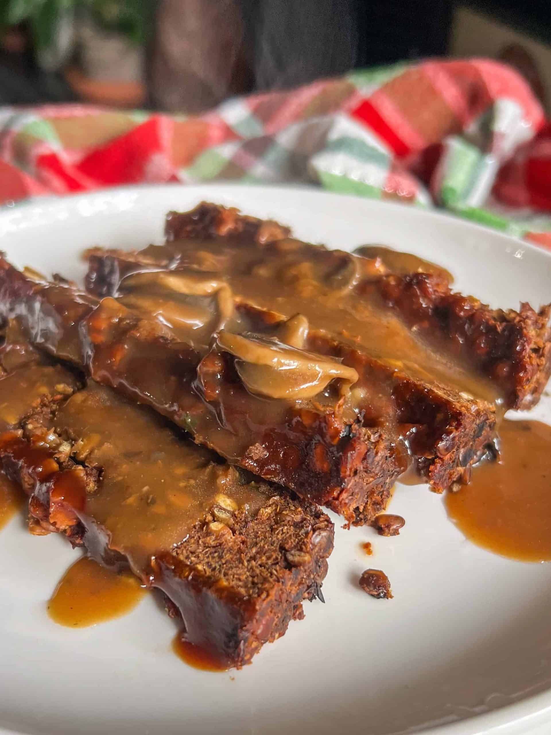 lentil loaf mushroom gravy