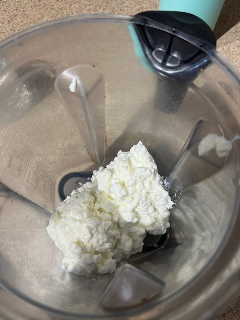 cottage cheese in blender