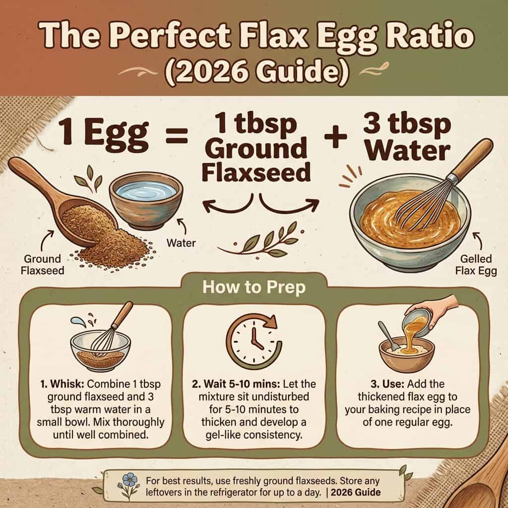 The Perfect Flax Egg Ratio 2026 Guide