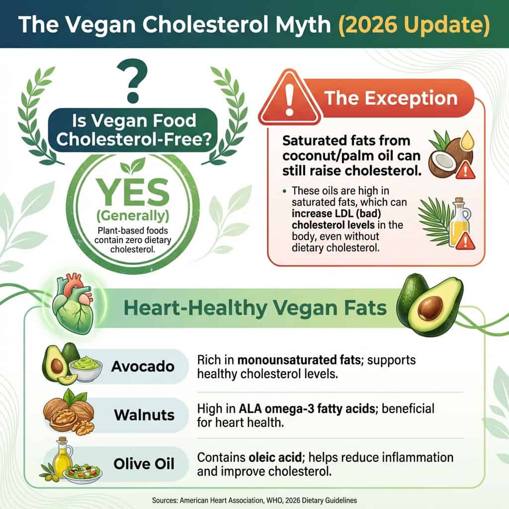 The Vegan Cholesterol Myth 2026 Update