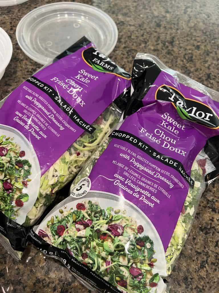 sweet kale salad kit